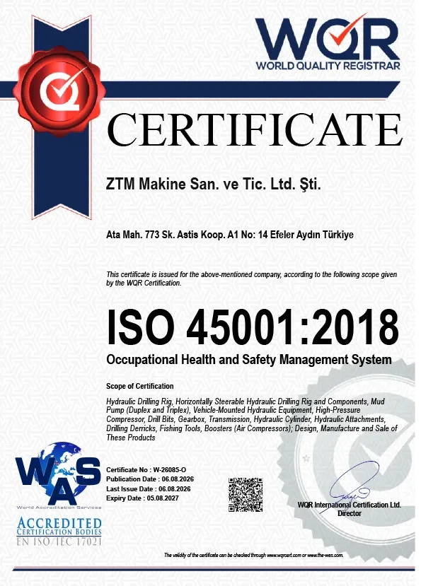 ISO 45001 İş Sağlığı ve Güvenliği Yönetim Sistemi